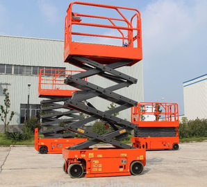 De oranje Elektrische van het de Toegangsplatform van de Steigerlift Mobiele Flexibele Verrichting